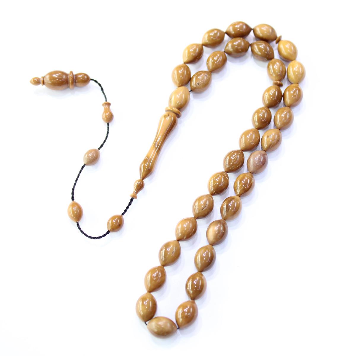 Yerli Atölye İşçiliği Beyzi Kesim Kuka Tespih 8*11,5 (mm)