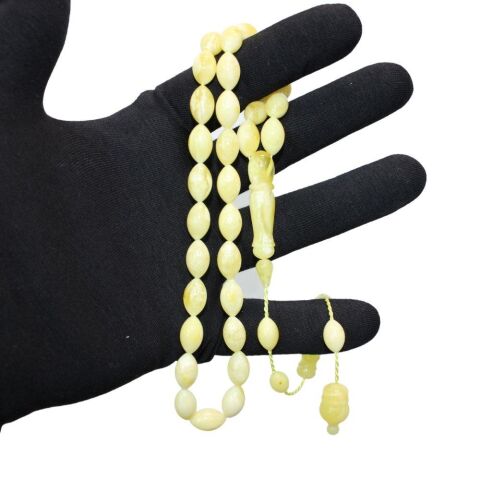 Sistemli Kaliningrad Damla Kehribar Tespih 8*13 (mm)