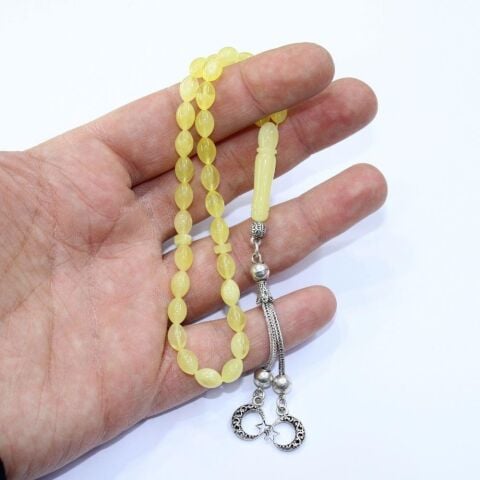 Kaliningrad Damla Kehribar Tespih 5,5*8 (mm)