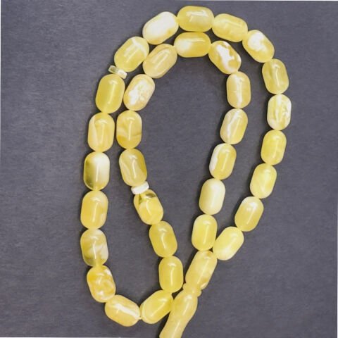 N.N Kaliningrad Damla Kehribar Tespih 6*9,5 (mm)-2