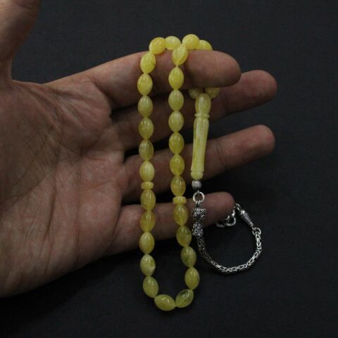 Kaliningrad Damla Kehribar Tespih 7*10 (mm)