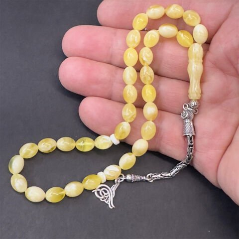 N.N Kaliningrad Damla Kehribar Tespih 6,5*8,5 (mm)