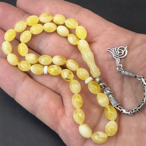 N.N Kaliningrad Damla Kehribar Tespih 6,5*8,5 (mm)