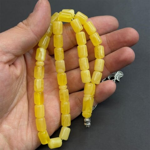 Kaliningrad Damla Kehribar Tespih 8*10 (mm)