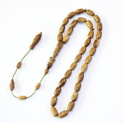 Yerli Atölye İşçiliği Kapsül Kuka Tespih 7*11,5 (mm)