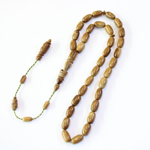 Yerli Atölye İşçiliği Kapsül Kuka Tespih 7*11,5 (mm)