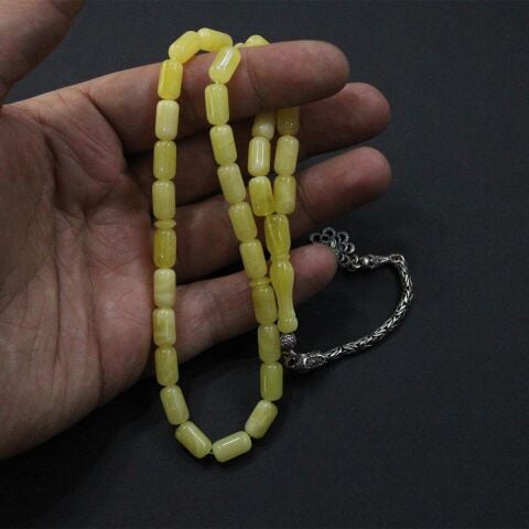 Ukrayna Damla Kehribar Tespih Kapsül 6*10,5 (mm)-1