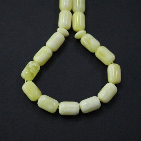 Akça Kaliningrad Damla Kehribar Tespih 7*10 (mm)