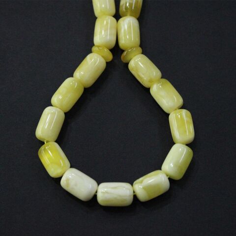 Akça Kaliningrad Damla Kehribar Tespih 8*12 (mm)