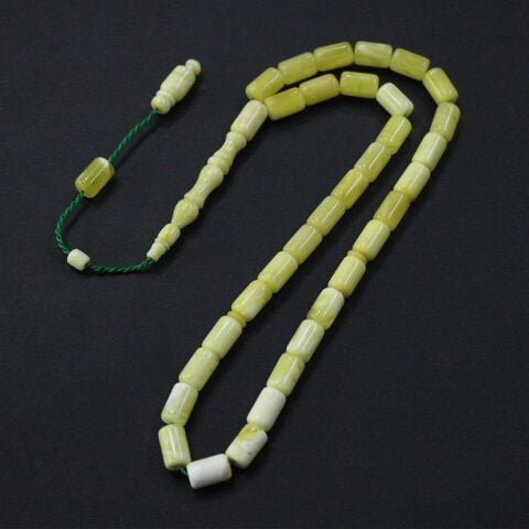 Sistemli Akça Kaliningrad Damla Kehribar Tespih 7*11 (mm)