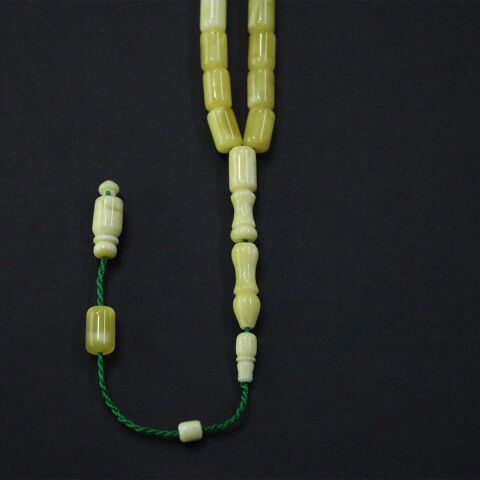 Sistemli Akça Kaliningrad Damla Kehribar Tespih 7*11 (mm)