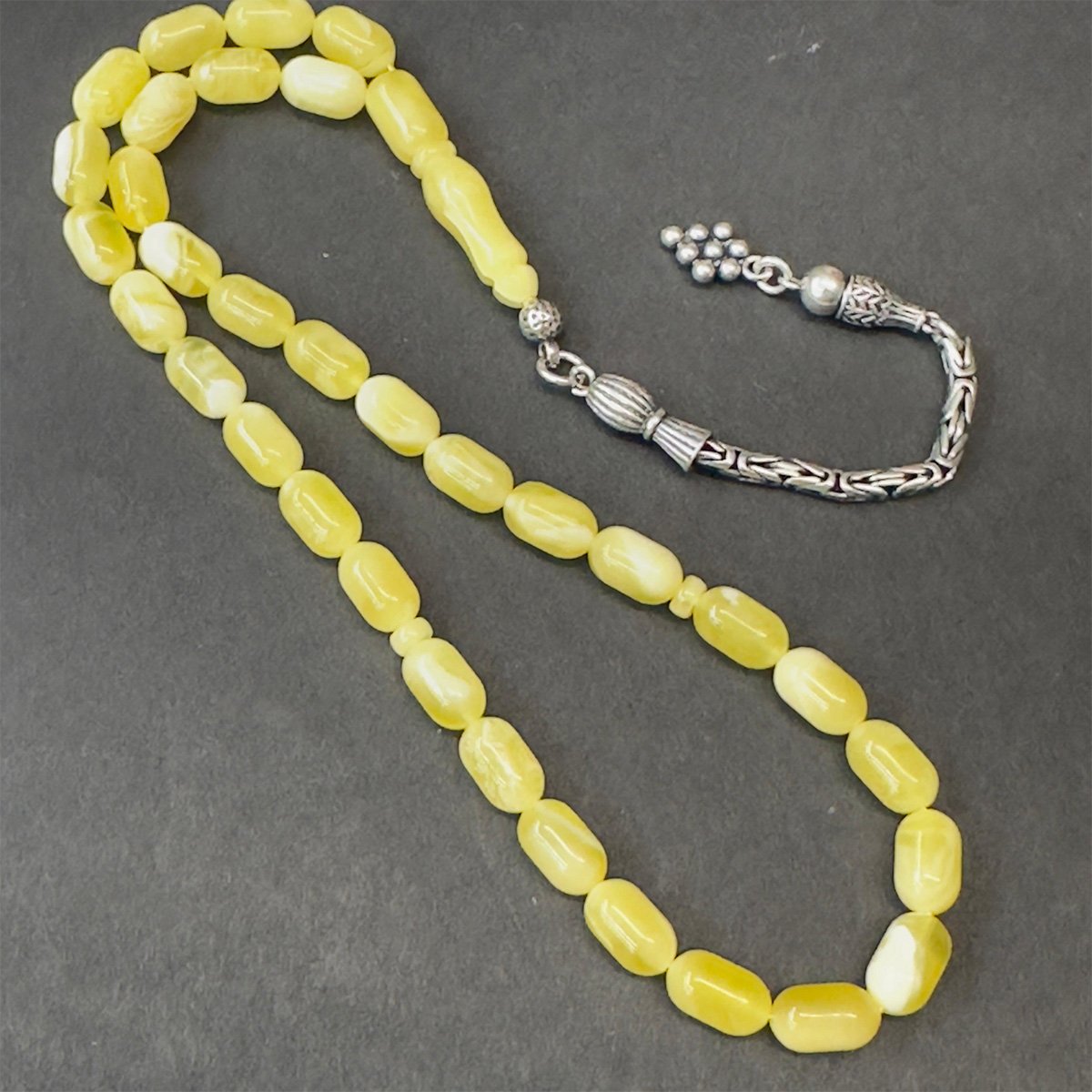 N.N Kaliningrad Damla Kehribar Tespih 5,5*9 (mm)