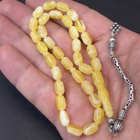 N.N Kaliningrad Damla Kehribar Tespih 5,5*9 (mm)