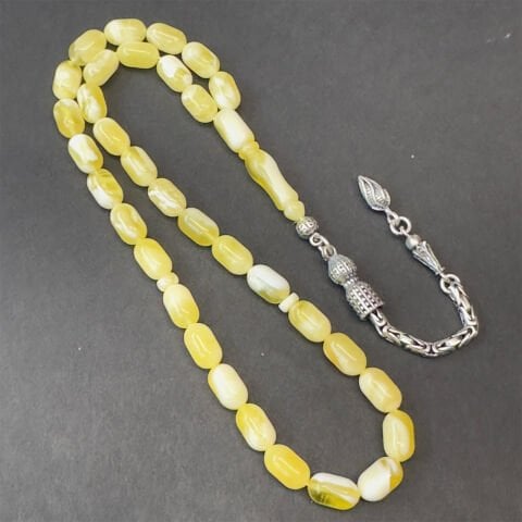 N.N Kaliningrad Damla Kehribar Tespih 5,5*9 (mm)-2