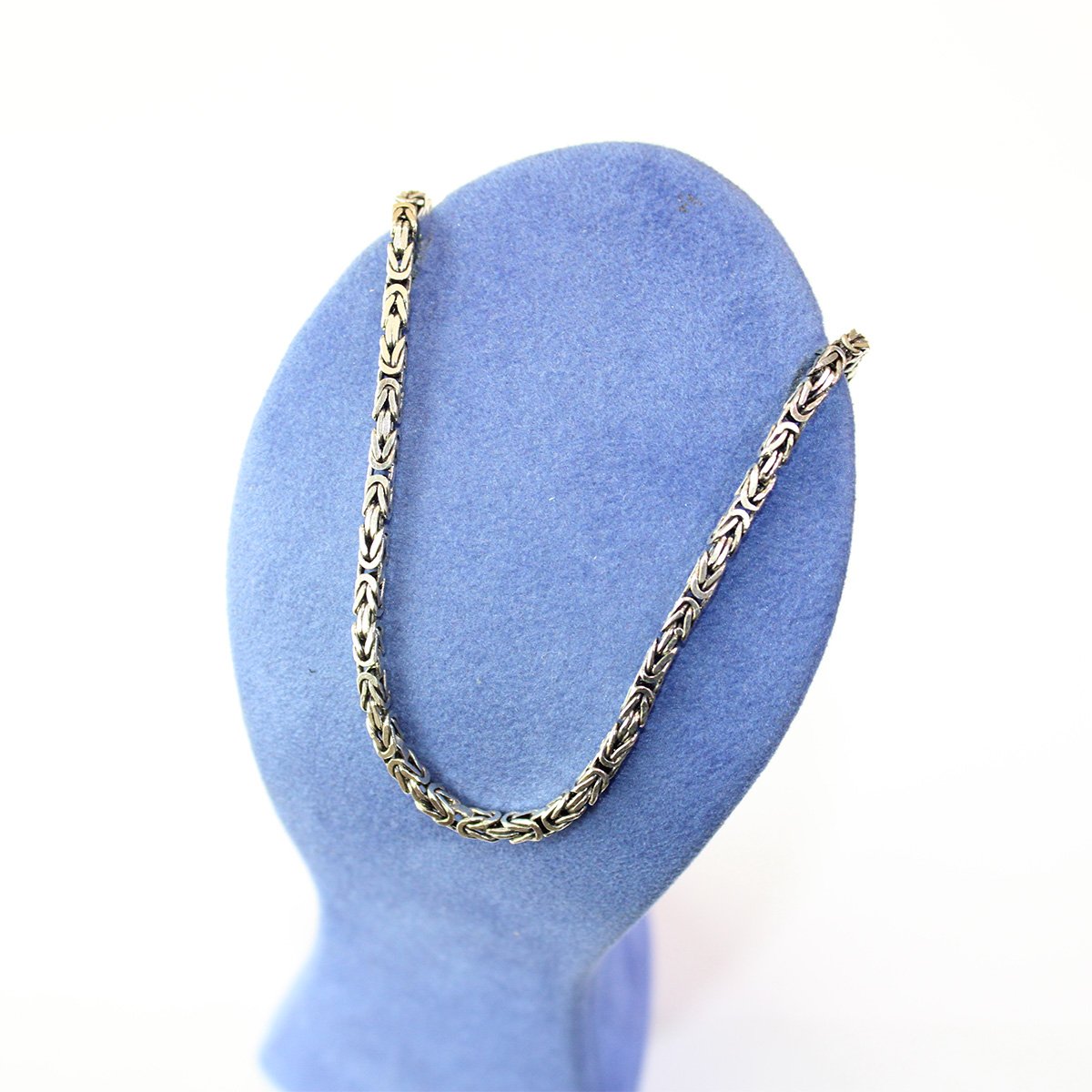 Gümüş Kral Zinciri Kolye 2,5 (mm)-1