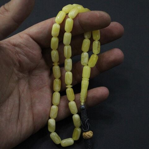 Kaliningrad Damla Kehribar Tespih 6,5*11,5 (mm)