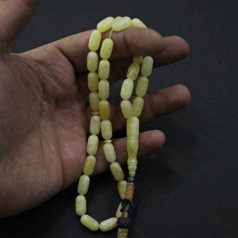 Kaliningrad Damla Kehribar Tespih 6,5*12,5 (mm)