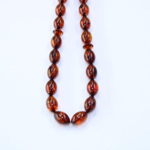 Fırınlı Kaliningrad Damla Kehribar Tespih 6*9 (mm)