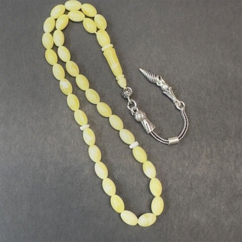 Akça Kaliningrad Damla Kehribar Tespih 5*7,5 (mm)