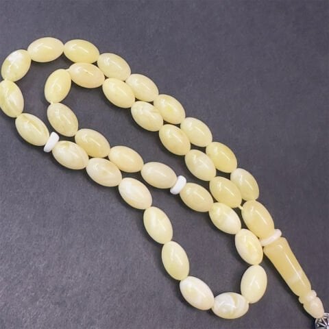 Akça Kaliningrad Damla Kehribar Tespih 5*7,5 (mm)