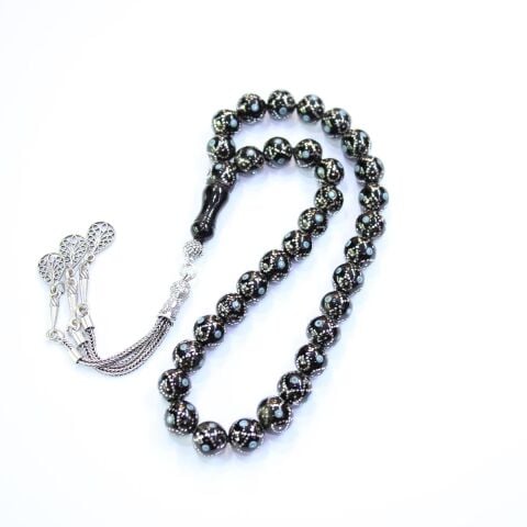 Firuze & Damla Model Oltu Taşı Tespih 10 (mm)