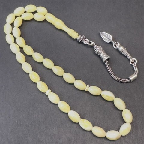 Akça Kaliningrad Damla Kehribar Tespih 5*7,5 (mm)-1