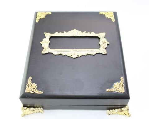 Lüks Işıklı Tespih Kutusu Kare Model