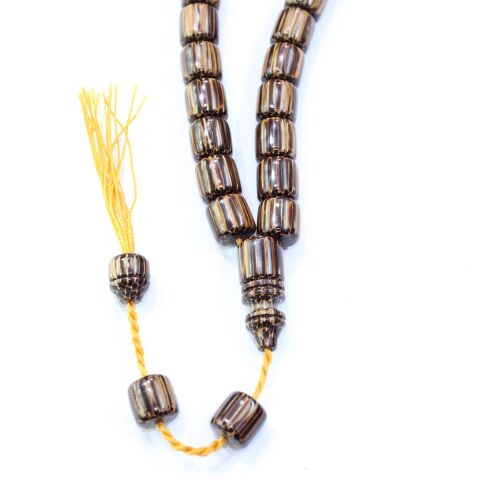 21 li Usta İşçilikli Maskot Vahşi Palmiye Tespih 11*11 (mm)