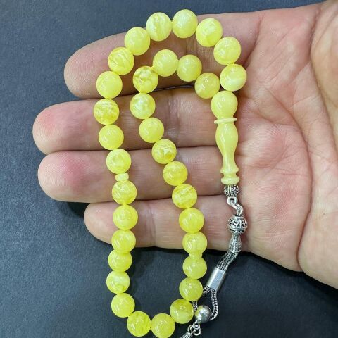 Kaliningrad Damla Kehribar Küre Tespih 8 (mm)