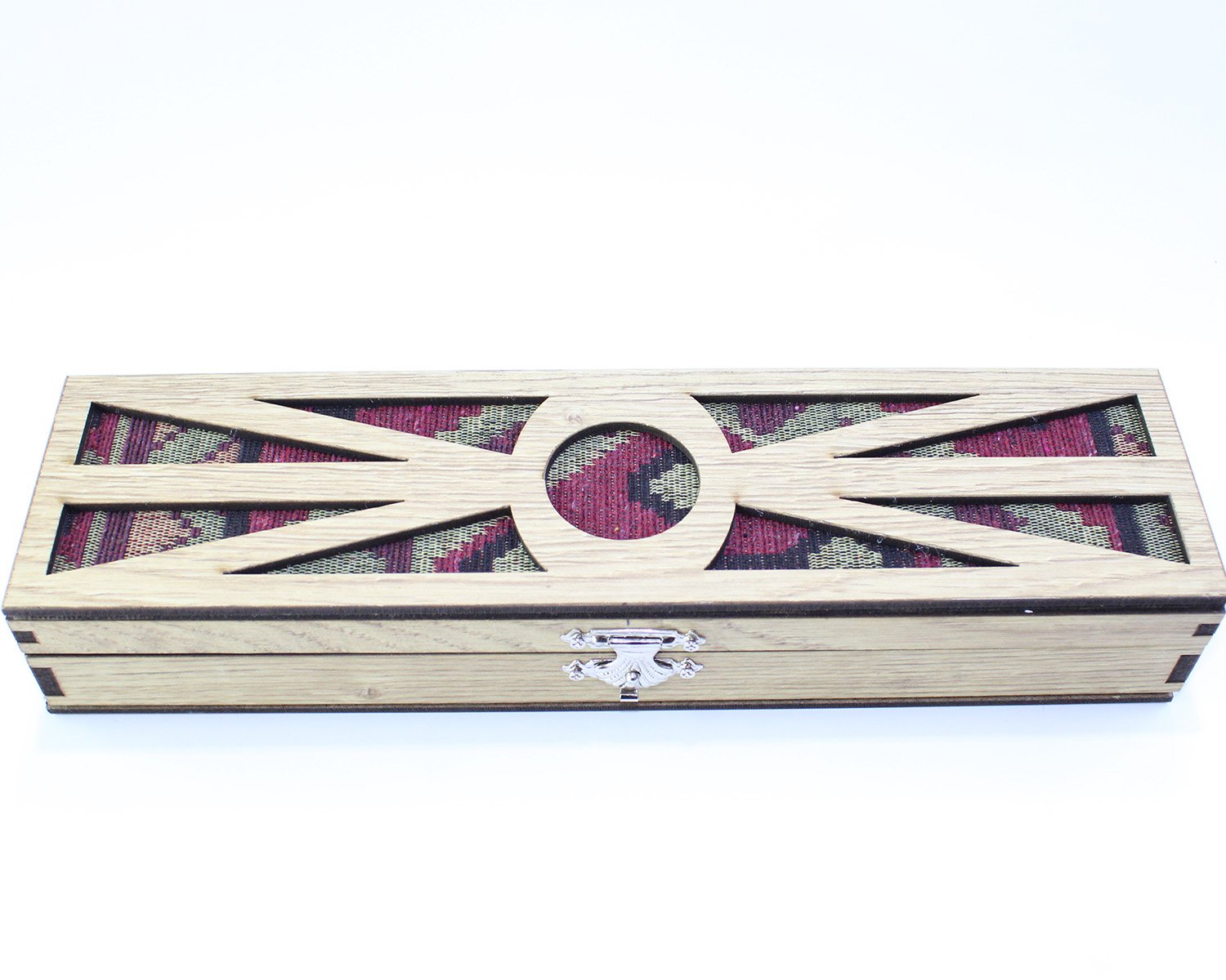 Ahşap Tespih Kutusu Dikdörtgen Model