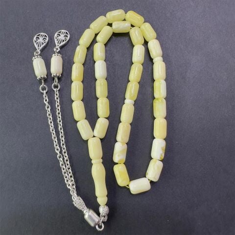 Akça Kaliningrad Damla Kehribar Tespih Kapsül Model 5,5*9 (mm)