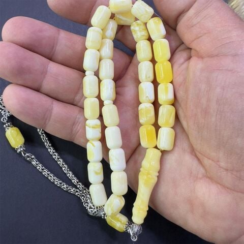 Akça Kaliningrad Damla Kehribar Tespih Kapsül Model 7,5*10,5 (mm)