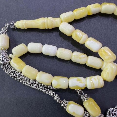 Akça Kaliningrad Damla Kehribar Tespih Kapsül Model 7,5*10,5 (mm)