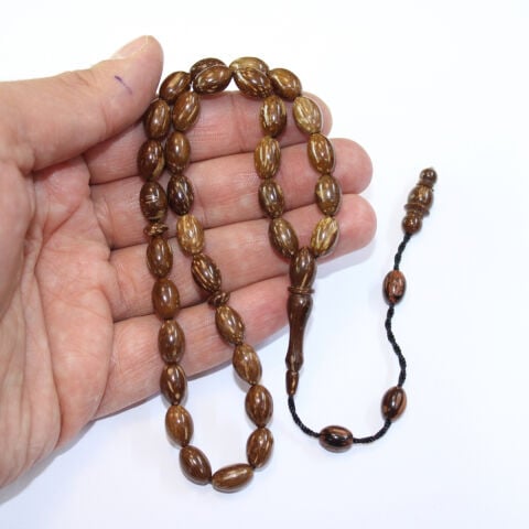 Sırçalı Kuka Tespih Arpa Kesim 7*11 (mm)