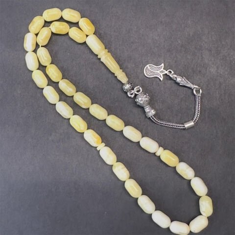 Akça Kaliningrad Damla Kehribar Tespih 5,5*9 (mm)