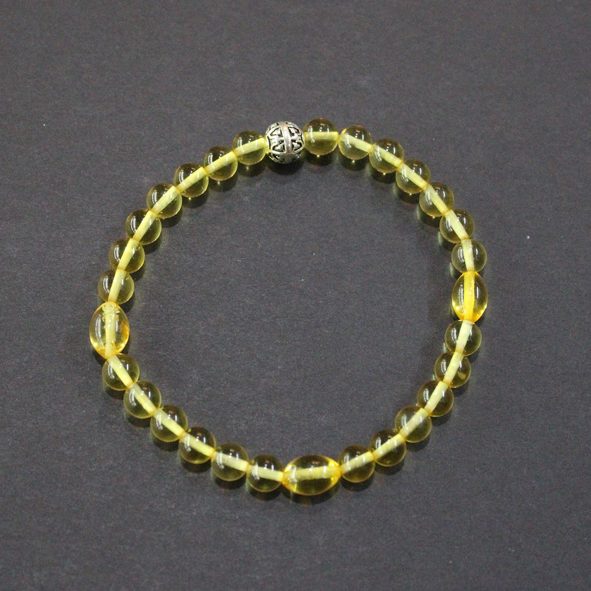 Şeffaf Kaliningrad Damla Kehribar Bileklik 4,5 (gr)