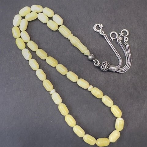 Akça Kaliningrad Damla Kehribar Tespih 5,5*9 (mm)-1