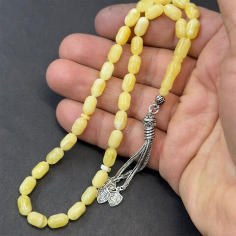 Akça Kaliningrad Damla Kehribar Tespih 5,5*9 (mm)-2