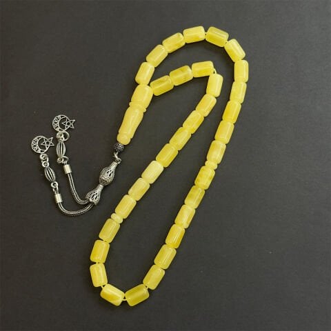 Kaliningrad Damla Kehribar Tespih 7*10 (mm)-1