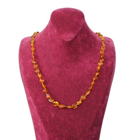 Ukrayna Damla Kehribar Unisex Kolye 13 (gr)