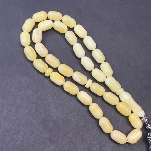 Akça Kaliningrad Damla Kehribar Tespih 5,5*9 (mm)-3