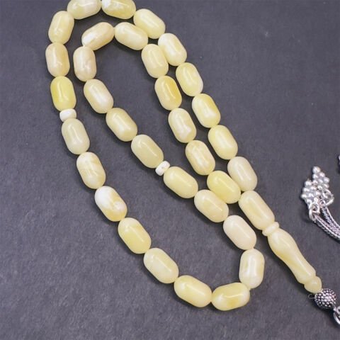 Akça Kaliningrad Damla Kehribar Tespih 5,5*9 (mm)-4