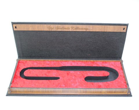 Bez & Ahşap Gömmeli Tespih Kutusu