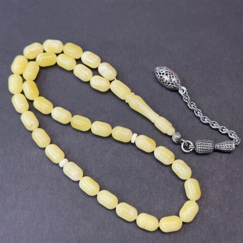 Akça Kaliningrad Damla Kehribar Tespih 6*9 (mm)-1