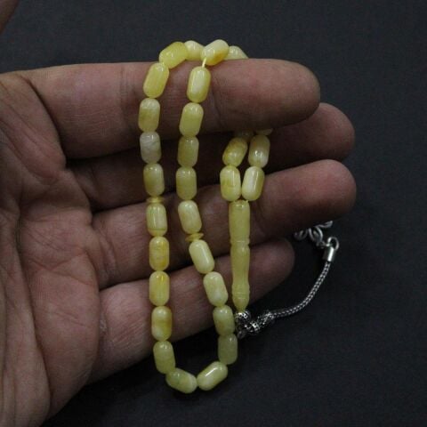 Kaliningrad Damla Kehribar Kapsül Kesim 5*8,5 (mm)-2