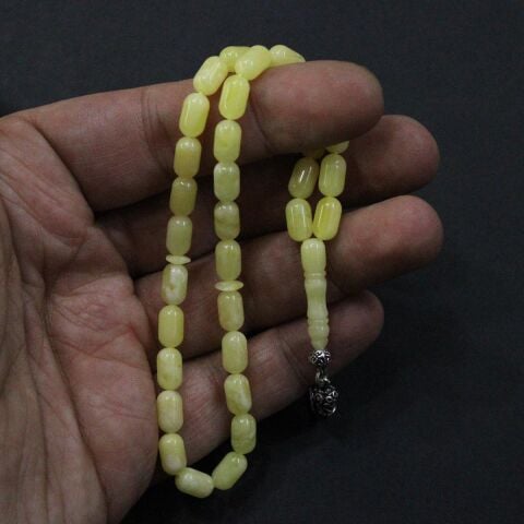 Kaliningrad Damla Kehribar Kapsül Kesim 5*8,5 (mm)-3