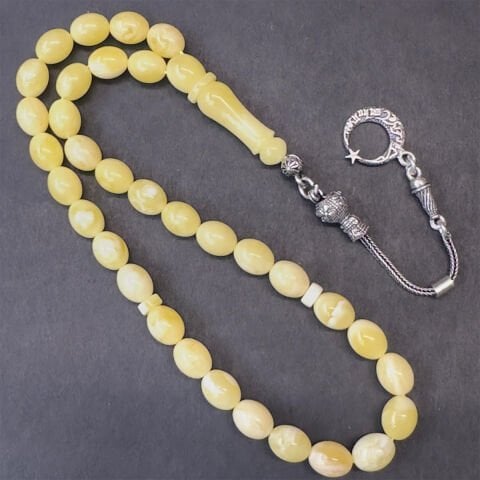 Akça Kaliningrad Damla Kehribar Tespih 7*8,5 (mm)