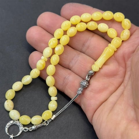 Akça Kaliningrad Damla Kehribar Tespih 7*8,5 (mm)