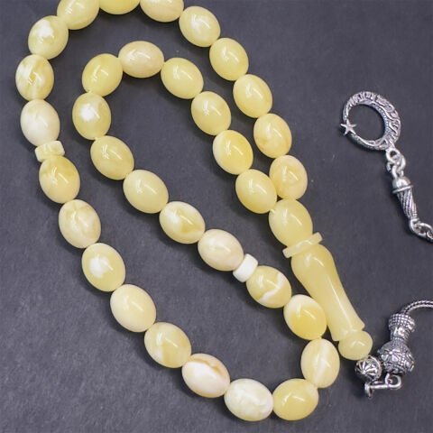 Akça Kaliningrad Damla Kehribar Tespih 7*8,5 (mm)