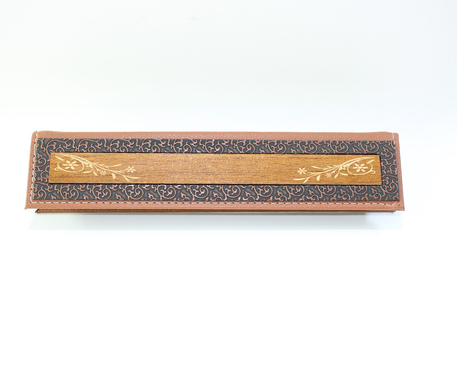 Deri & Ahşap Tespih Kutusu Kahverengi